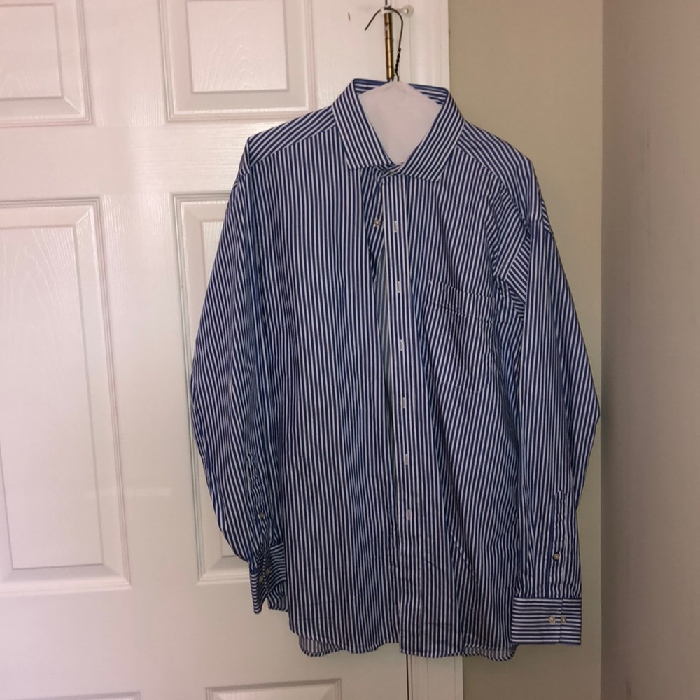 Tommy Hilfiger Regular Fit 16 1/2, 34-35 Button Up